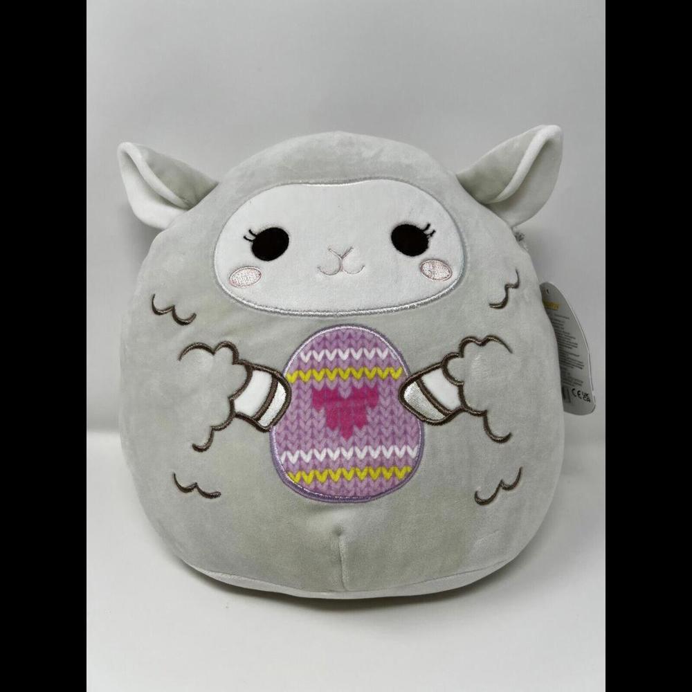 Squishmallow Sophie the Lamb with Egg 11" Easter Plush Stuffed Animal Toy